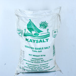 Kay Refined Salt the ultimate choice for the fishing industry. A premium quality salt carefully refined to remove impurities, making it the perfect solution for preserving and curing fish to achieve the freshest catch.