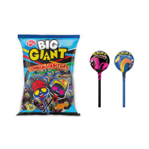 Big Giant Lollipops with Gum Inside